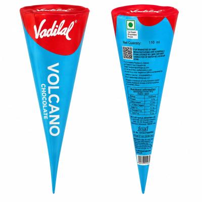 VADILAL VOLCANO CHOCOLATE ICE CREAM CONE - 110ml